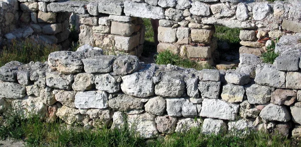 Stone Wall Stones Plants — Stock Photo, Image