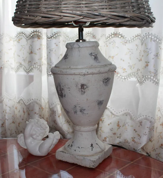 室内のヴィンテージランプの装飾 — ストック写真