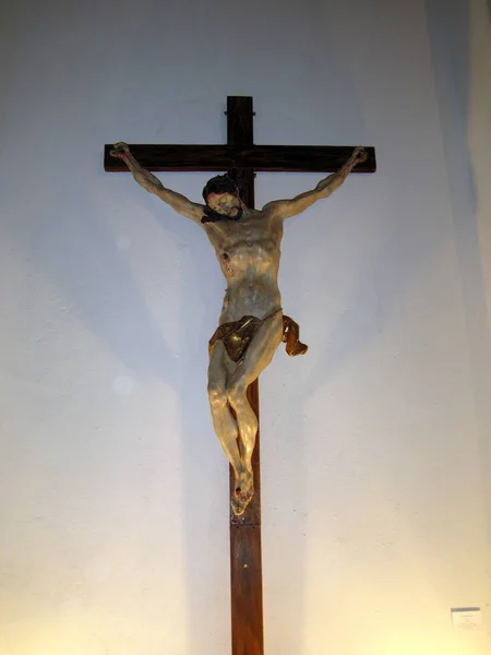 Kristův Kříž Kostele Městě Jeruzalém Izrael — Stock fotografie