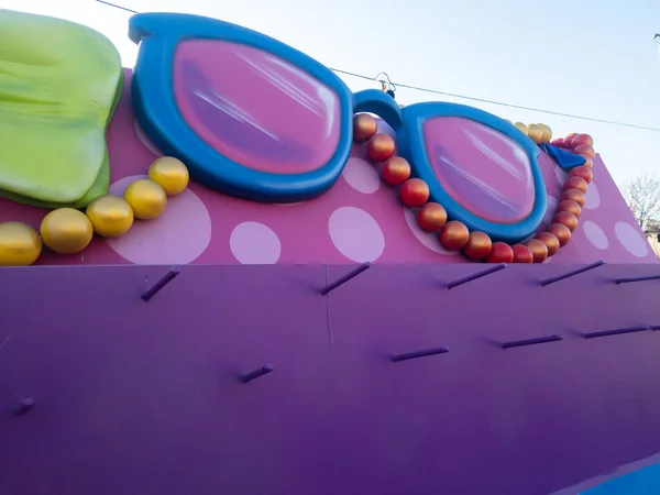 Detroit, Michigan 'daki Amerika Şükran Günü Geçidi için Detroit, Michigan' da boncuklar kuruldu.