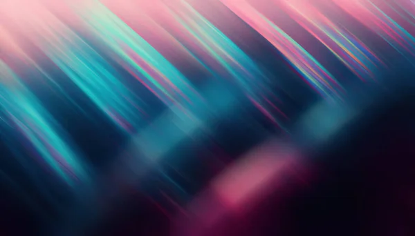 Blur light rays motion. Glow speed. Defocused neon pink blue color flare trail lines on dark black art illustration abstract background.