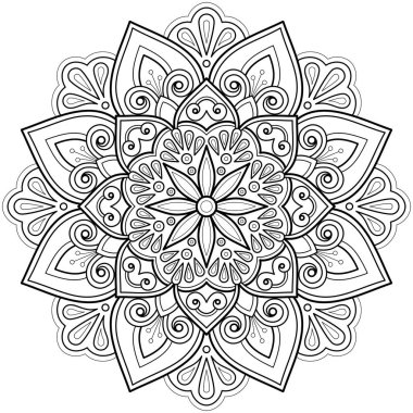 Duvardaki Mandala dijital sanat deseni Dantelli Kitap deseninde Duvar kağıdı boyası gömlek ve fayans desenli Stencil Yapıştırıcı Dekoratif çember süslemesi için dövme tasarımı