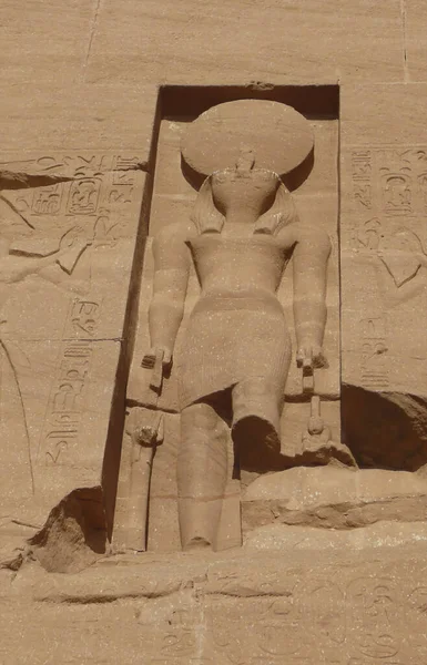 Abu Simbel Emplazamiento Inter Arqueol Gico Que Compone Templos Egipcios — Foto Stock