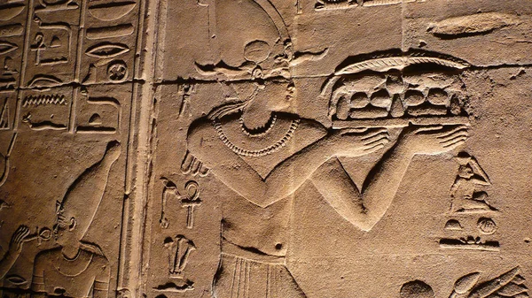 Věnovaný Isis Bohyni Lásky Chrám Philae Jedním Nejkrásnějších Nejlépe Zachovalých — Stock fotografie