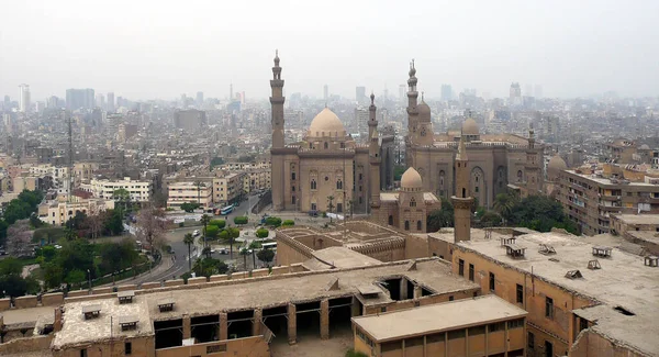 Мечеть Аль Рефей Розташована Каїрі Єгипет Мідан Ель Калія Поруч — стокове фото