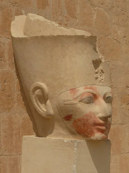 Hatshepsuts Bårhus Tempel Känd Som Djeser Djeseru Ligger Deir Bahari — Stockfoto