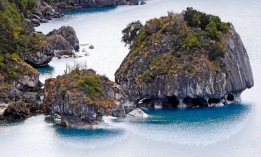 Mermer Katedral, General Carrera, Carretera Austral - Şili