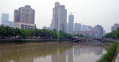 Chengdu - Halk Parkı Resmi Çin