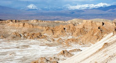 Salt Mountain Range - Valley of the Moon, Atacama Desert, Chile