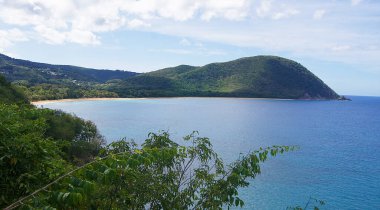 Coast of Basse Terre - Guadeloupe Island, France