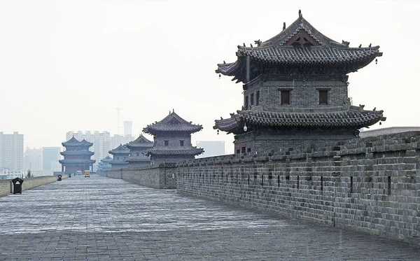 View of the wall of Datong, China