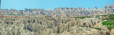Badlands National Park in the state of South Dakota - U.S.A.