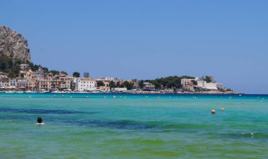 Mondello Beach Palermo, Sicily Island Italyjpg