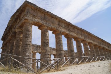 Doric temple in Segesta - Sicily, Italy