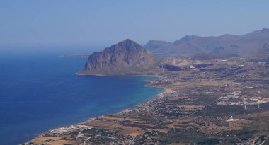 Gulf of Trapani from Erice - Sicily, Italy