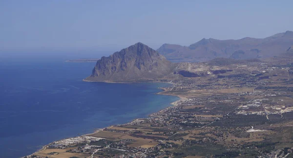 Gulf of Trapani from Erice - Sicily, Italy
