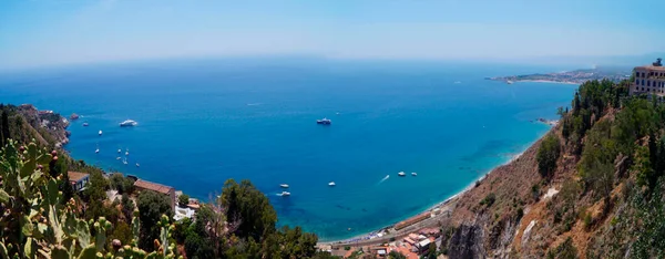 Landscape of the coast of Taormina - Sicily, Italy