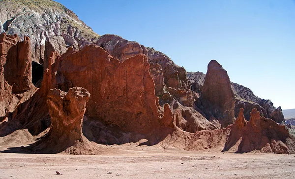 Das Tal Des Regenbogens Atacama Wüste Chile — Stockfoto