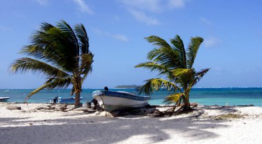 Boat, - San Andres Island Colombia