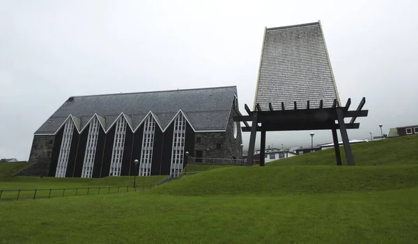 Klaksv Church Bordoy Island Faroe Islands Denmark — Stock Photo, Image