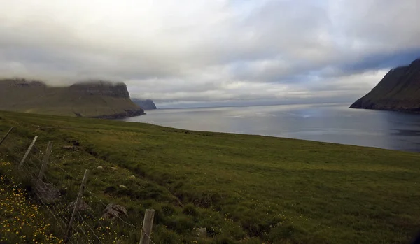 Кунусовий Ландшафт Фарерські Острови Данія — стокове фото