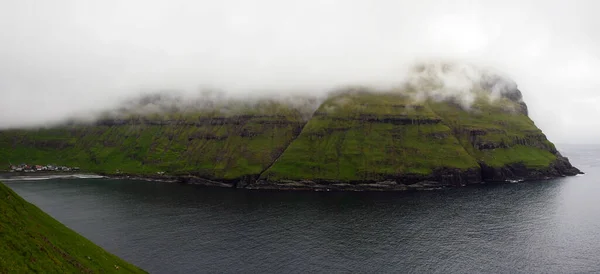 丹麦Streymoy Faroe岛Tjornuvik村 — 图库照片