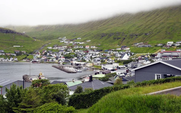 Città Eysturoy Isole Faroe Danimarca — Foto Stock
