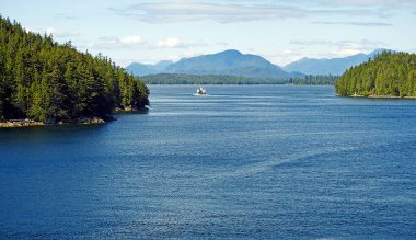 Alaska 'dan Britanya Kolumbiyası' na giden kıyı yolu Kanada.