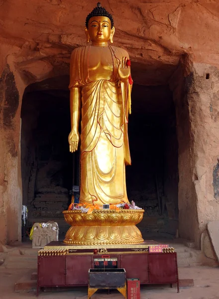 Monasterio Colgante Mati Zhangye China — Foto de Stock