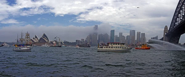 Sydney Ulus Günü Tekne Geçidi Avustralya — Stok fotoğraf