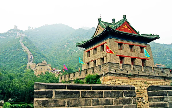 Den Kinesiska Muren Badaling Kina — Stockfoto