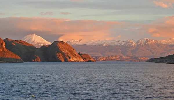 Panoramic General Carrera Lake Chile — Stock Photo, Image