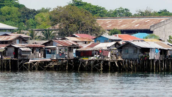 Village on stilt houses on Samal Island - Davao, Mindanao, Philippines