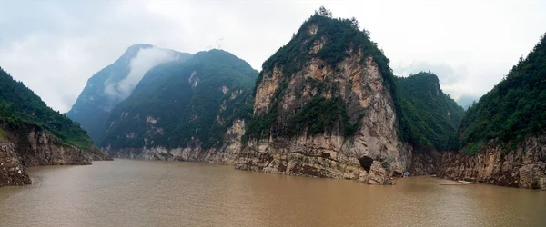 Les Trois Gorges Qutang Xiling Fleuve Yangzi Chine — Photo