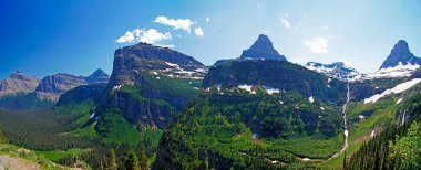 Buzul Nat. Montana eyaletinde park - ABD