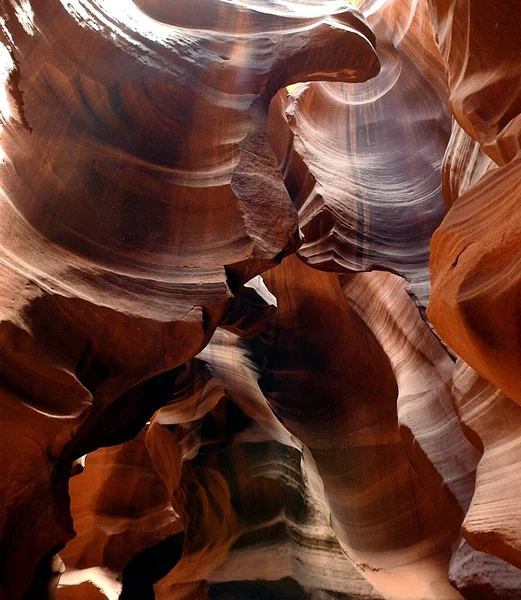 美国亚利桑那州的Antelope Canyon峡谷 — 图库照片