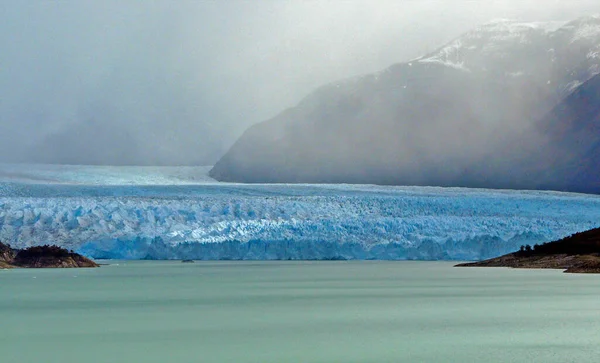 Över Perito Moreno Glaciären Argentina — Stockfoto