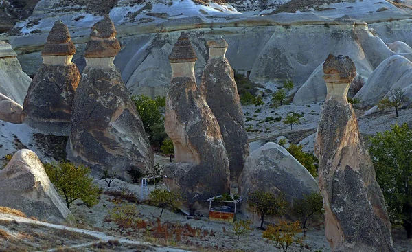 Cappadocia Rkiye Reme全景 — 图库照片