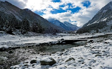 La Frutiere in the Hautes Pyrenees in Cauterets - Fransa