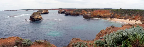 Tizenkét Apostol Nagy Óceán Úton Ausztrália — Stock Fotó