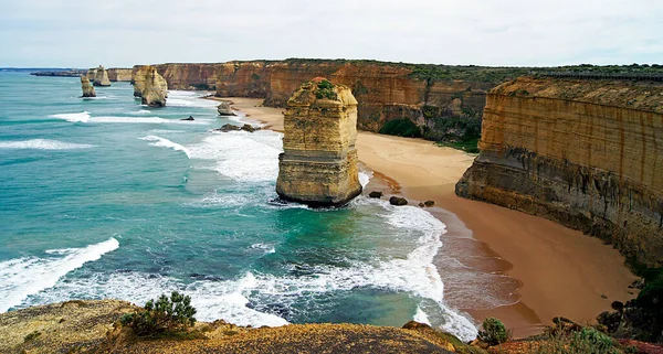 Двойные Апостолы Пути Великому Океану Австралия — стоковое фото