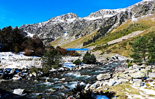 Valle Marcadau Los Altos Pirineos Cerca Cauterets Francia — Foto de Stock