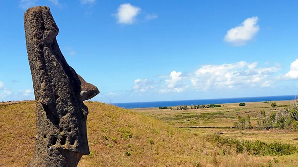 Moais Ilha Páscoa Rapa Nui Chile — Fotografia de Stock