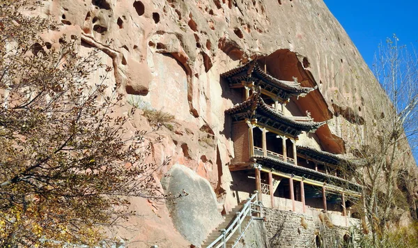 中国张耶Mati Hanging修道院 — 图库照片