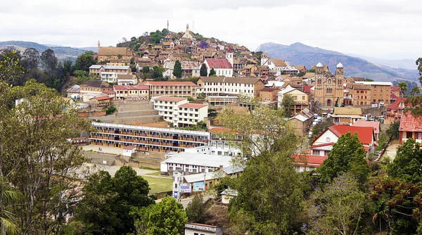 Paysage Fianarantsoa Sur Route Madagascar — Photo