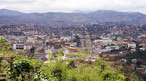 Paysage Fianarantsoa Sur Route Madagascar — Photo
