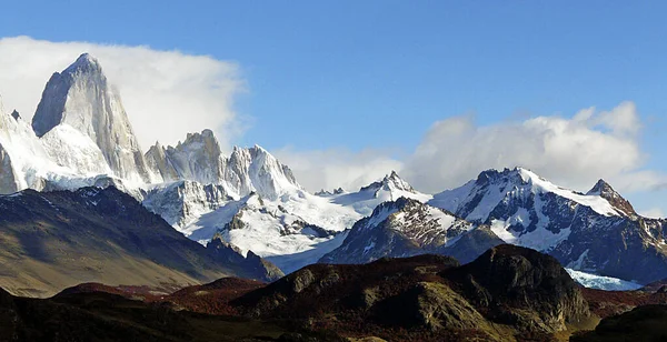 Landschaft Von Fitz Roy Patagonien Argentinien — Stockfoto