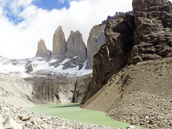Landschaft Von Torres Del Paine Chile — Stockfoto