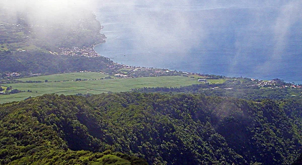 Paysage Mont Pel Île Martinique France — Photo