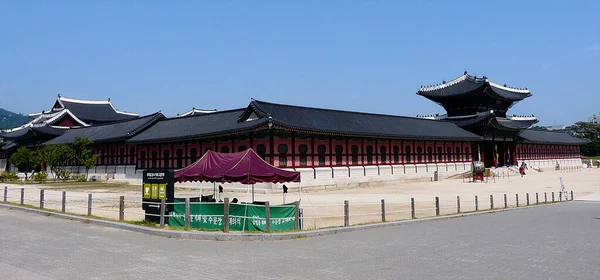 Παλάτι Gyeongbokgung Σεούλ Νότια Κορέα — Φωτογραφία Αρχείου